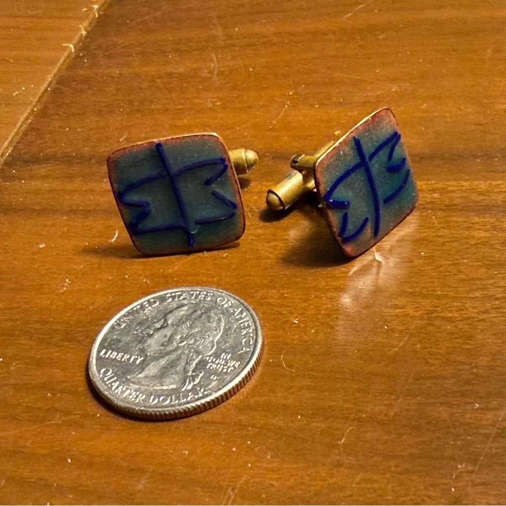 Vintage Abstract Cufflinks